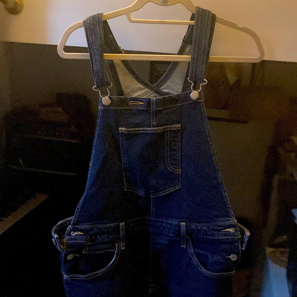 Levi's Classic Blue Denim Overalls